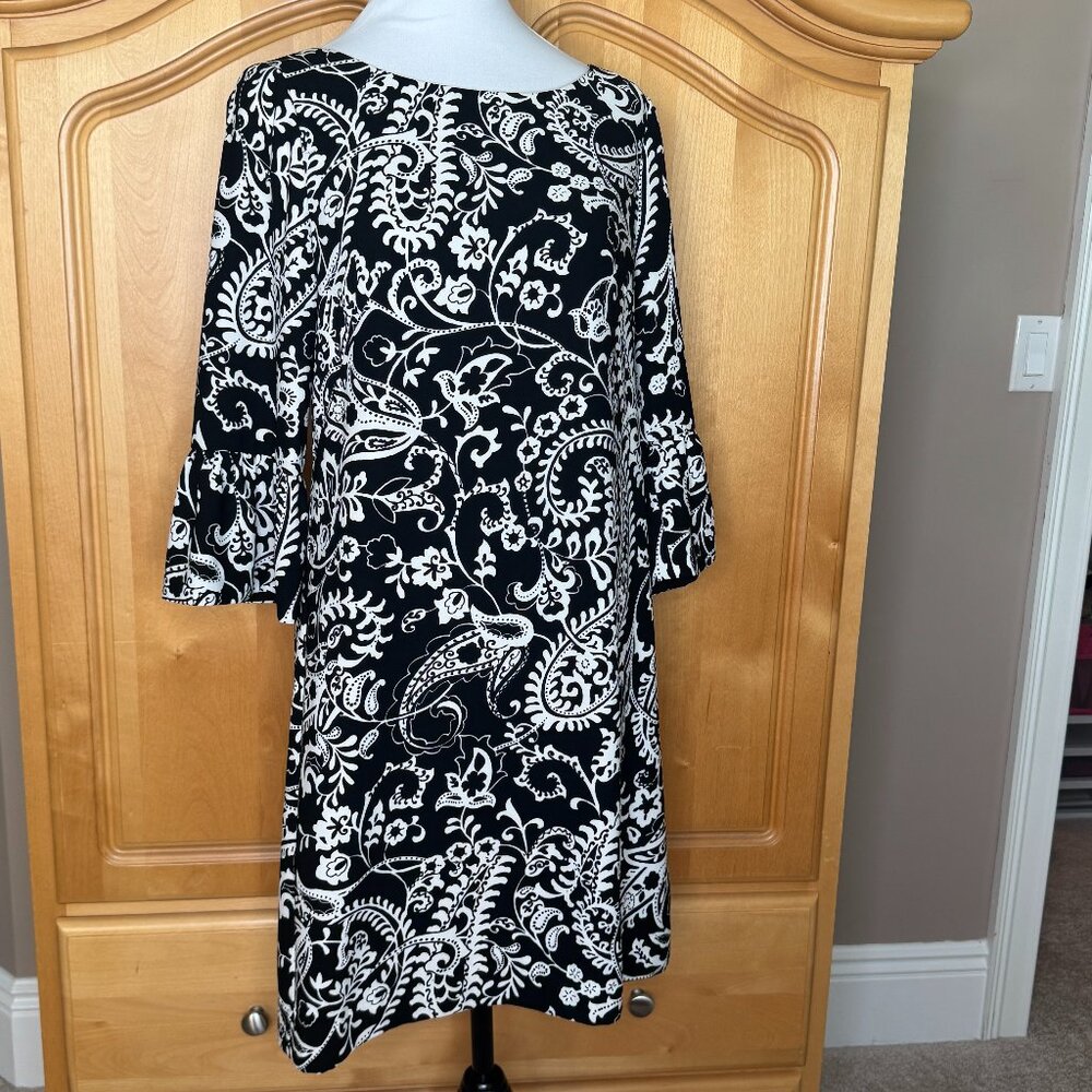 Talbots Crepe Shift Dress, Size 4, Like New